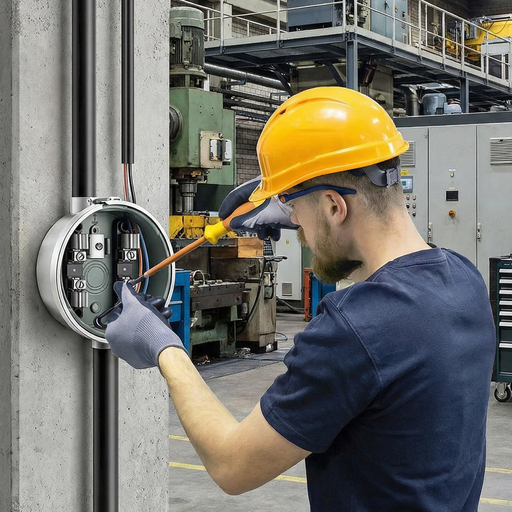 100 Amp Meter Socket, 4-Jaw Meter Base, Single Phase 3-Wire Ring Type