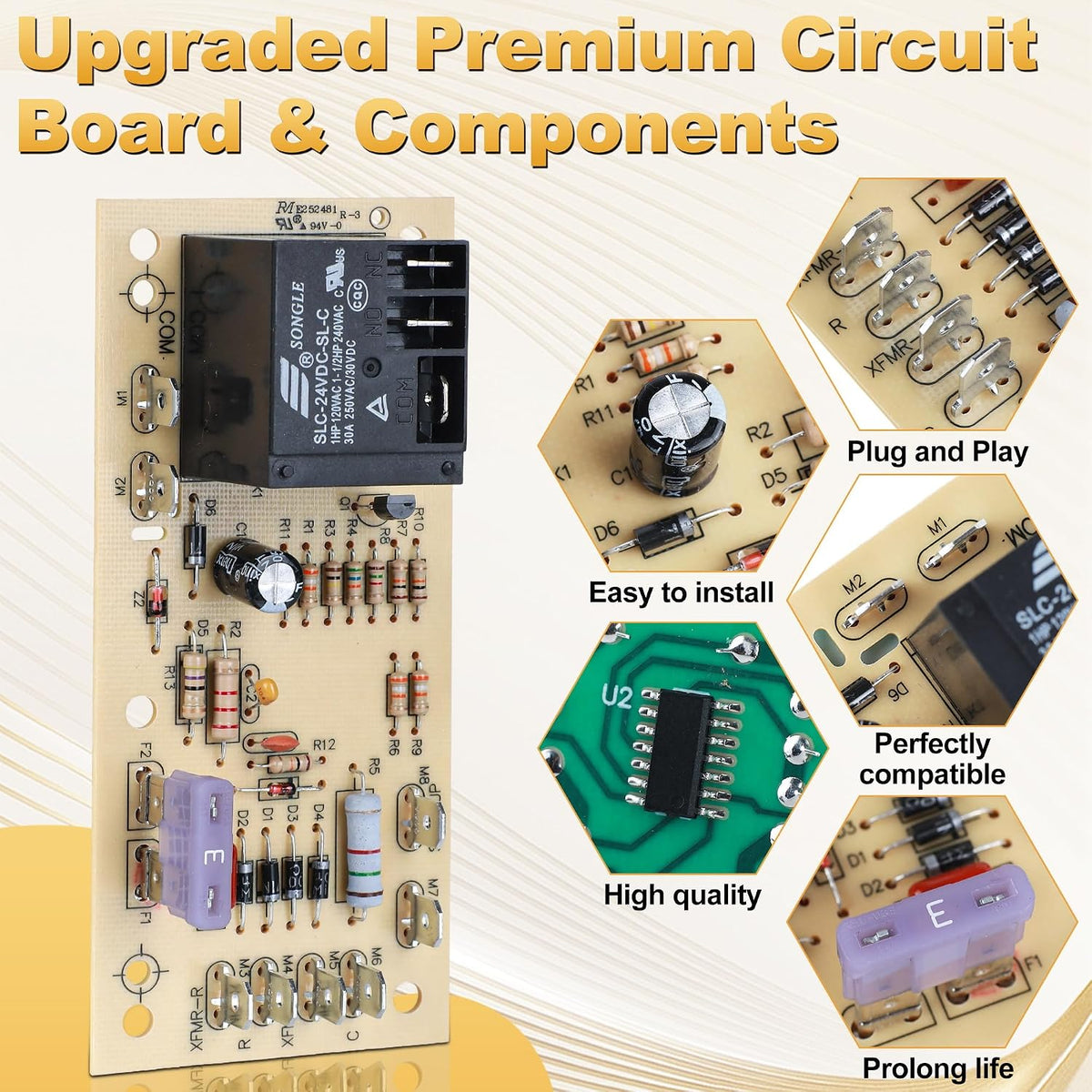 PCBFM103S for Goodman AC Control Board, Fan Control Module