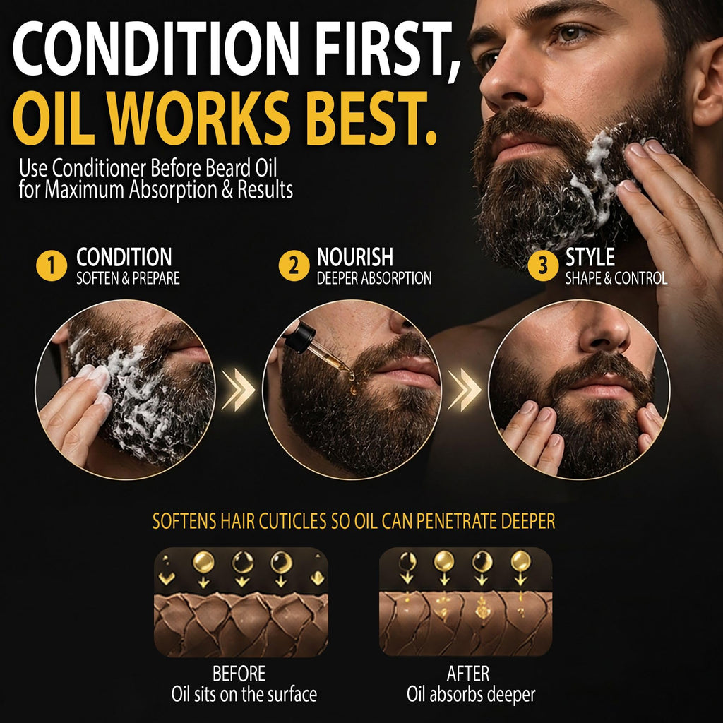 Level 3 Leave-In Beard Conditioner Foam, Lightweight Hydrator, 5 fl oz