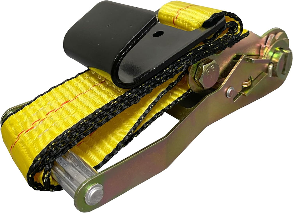 S1022 Premium Ratchet Tie Down 1 PK 2 IN. X 27 FT 3333 LBS. Working Load 10000 LBS. Break Strength Flat-Hook Cargo