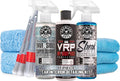 Car Interior Detailing Kit - VRP Protectant, Nonsense Cleaner, Streak Free Glass Cleaner, 3 Detailing Brushes, 3
