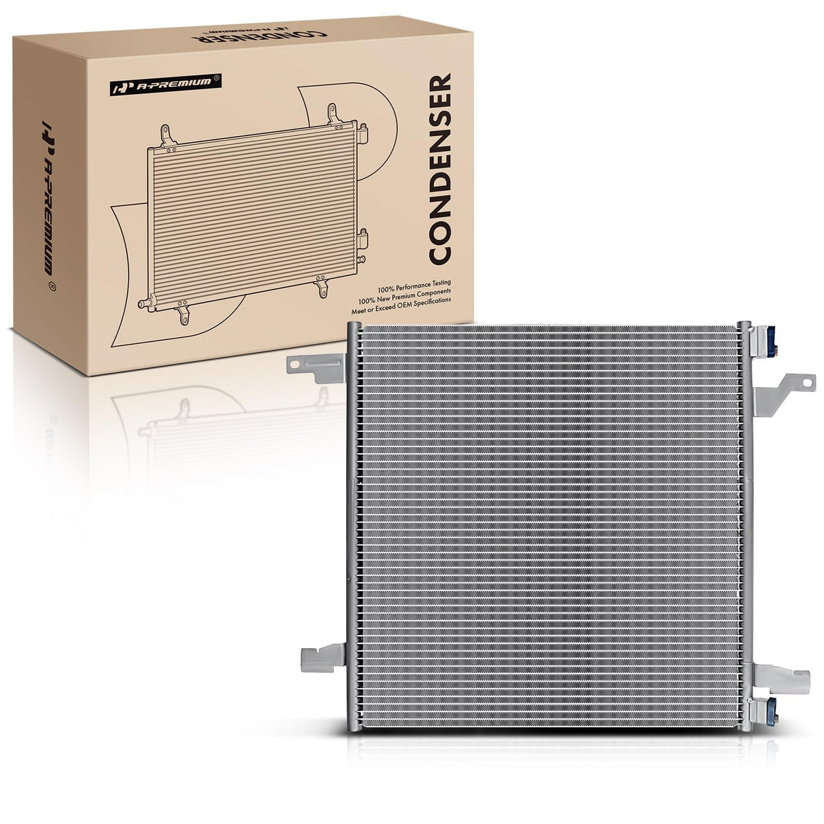 A-Premium Air Conditioning Condenser Compatible with Mercedes-Benz