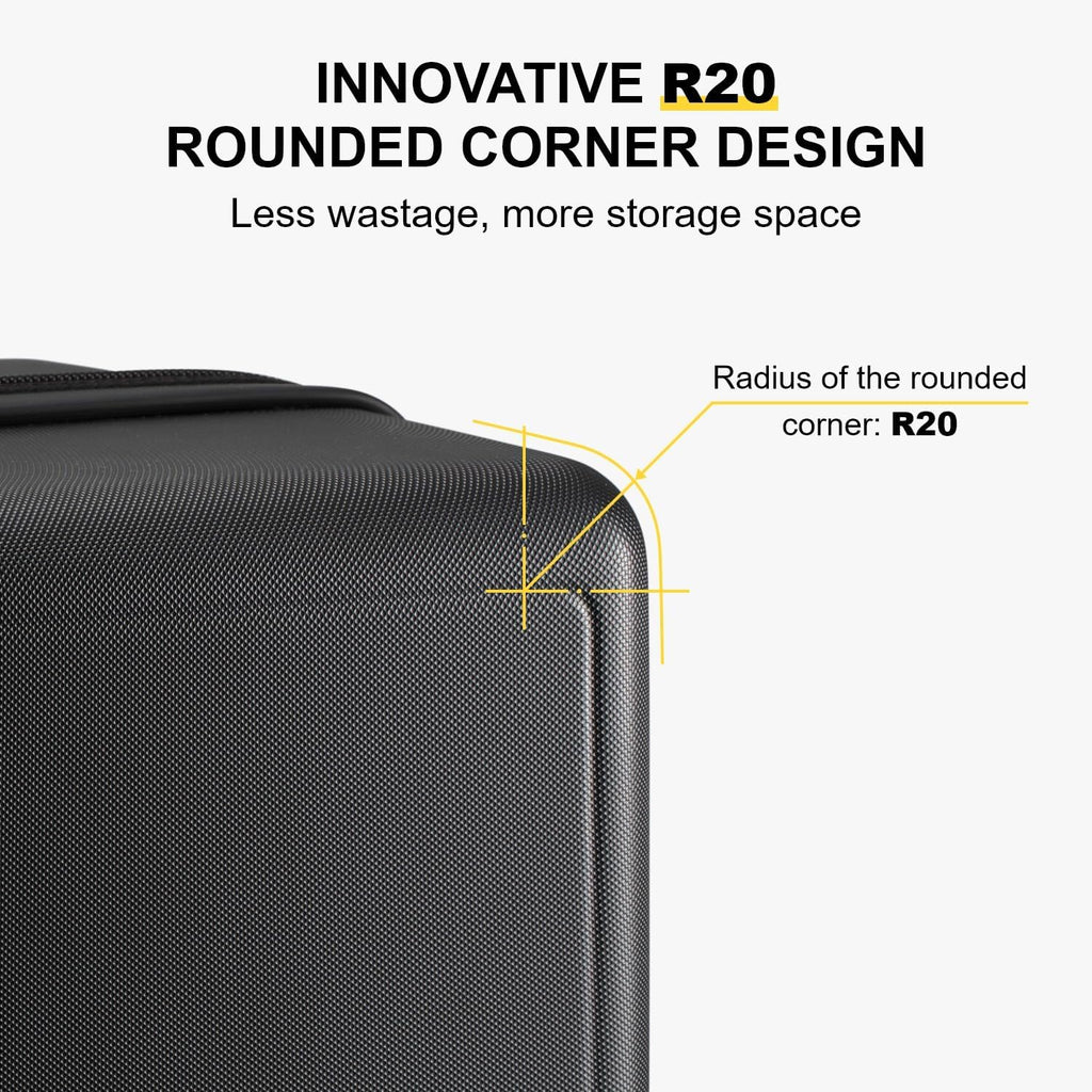 Hard Shell Carry on Luggage Airline Approved, Carry-on Suitcases with Wheels, Lightweight Luminous Textured Hardside