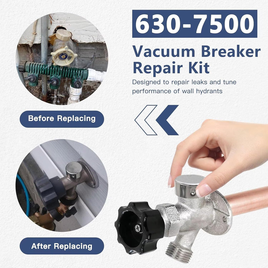 2 Packs 630-7500 Vacuum Breaker Repair Kit for NIBCO 90 Valves