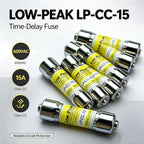 LP-CC-15 LP-CC-15A LP-CC 15A Time Delay Fuse, 5 Pcs, 600Vac