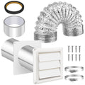 Coldairsoap 4 Inch Dryer Vent Kit Through Wall