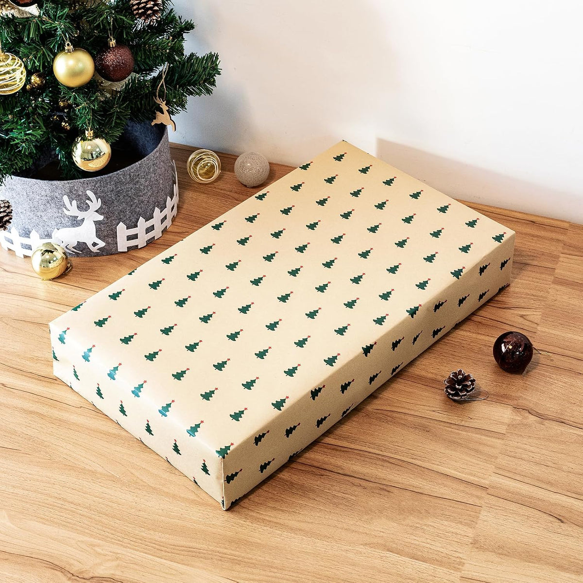 24x14x4 Extra Large Gift Boxes with Lids 6 Pack Deep Coat Robe Box