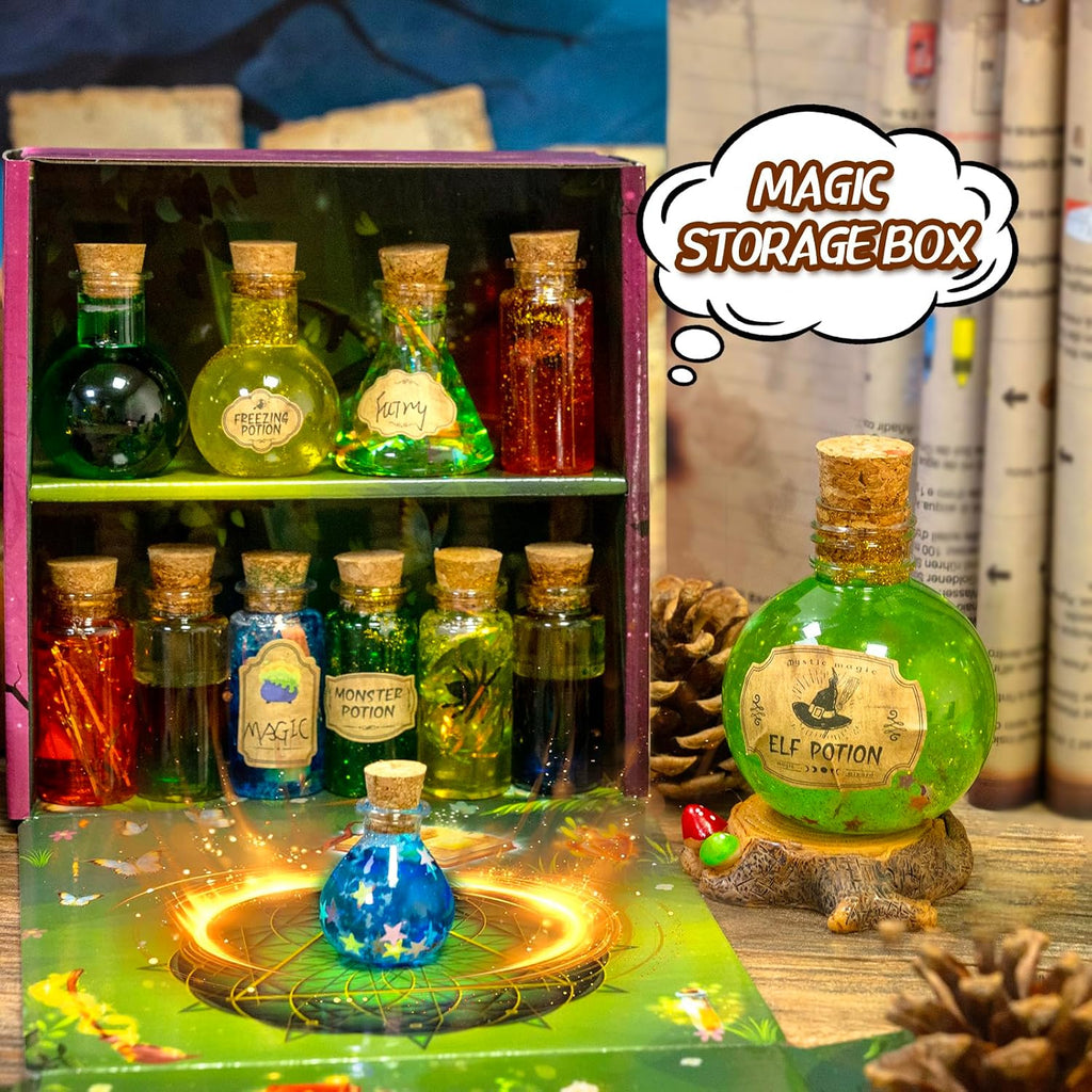 Science Magic Potions Kit for Kids Age 8-12 | 20+ Potion Experiments Making, Fairy Magic Potions Craft Kit, Creative