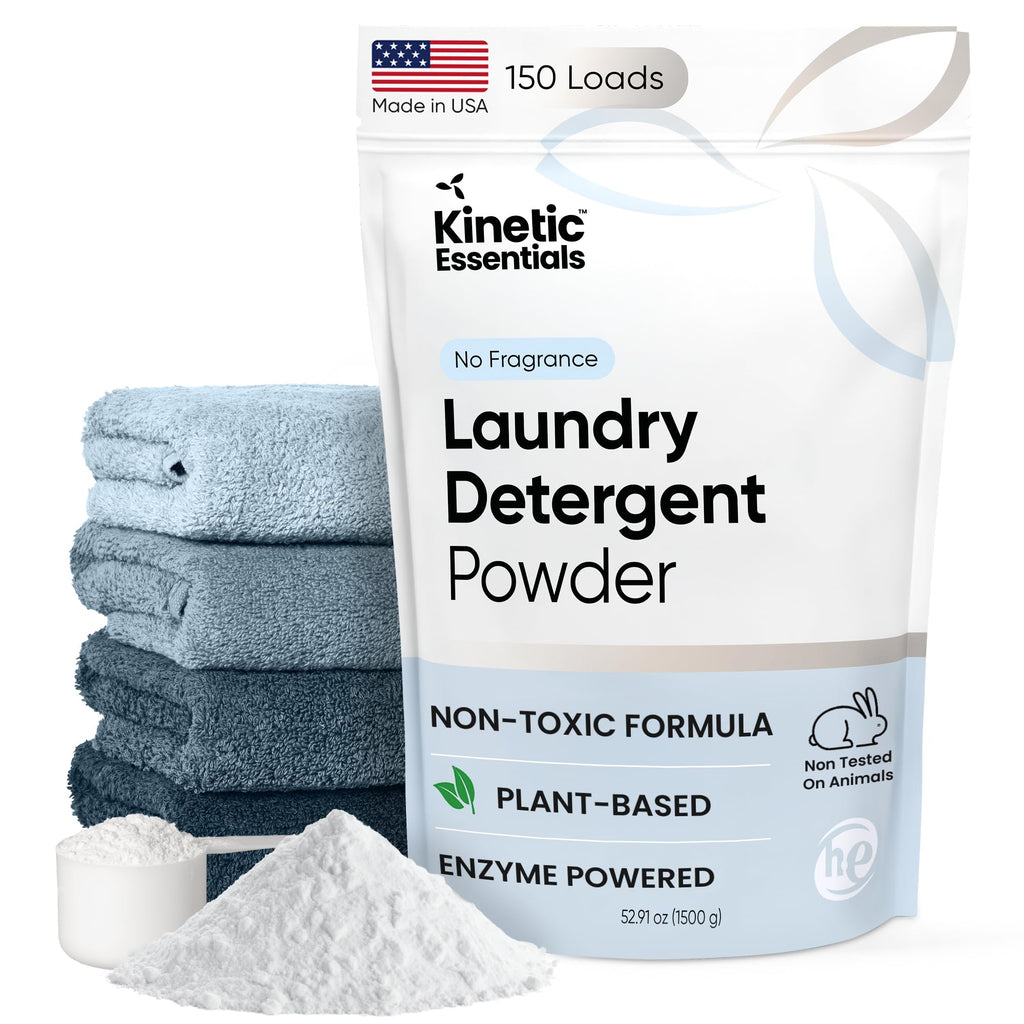 Plant-Based Enzyme Laundry Detergent Powder - 150 Loads