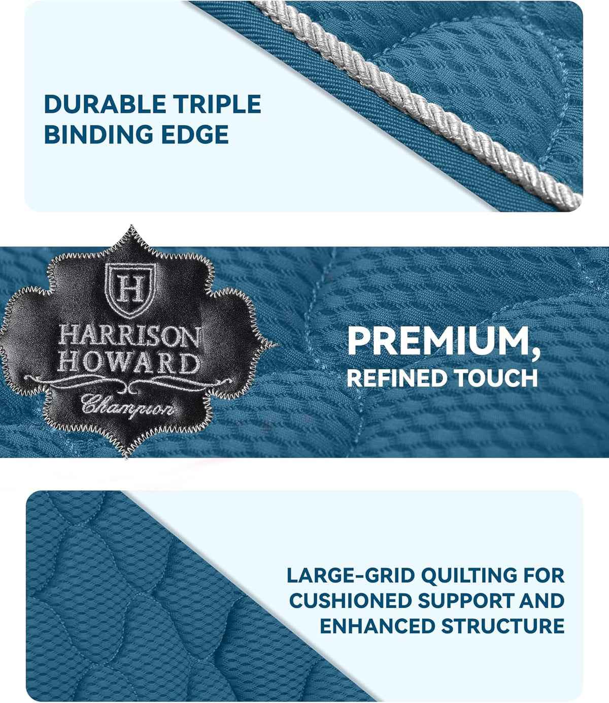 3D Air Mesh Saddle Pad for Horses