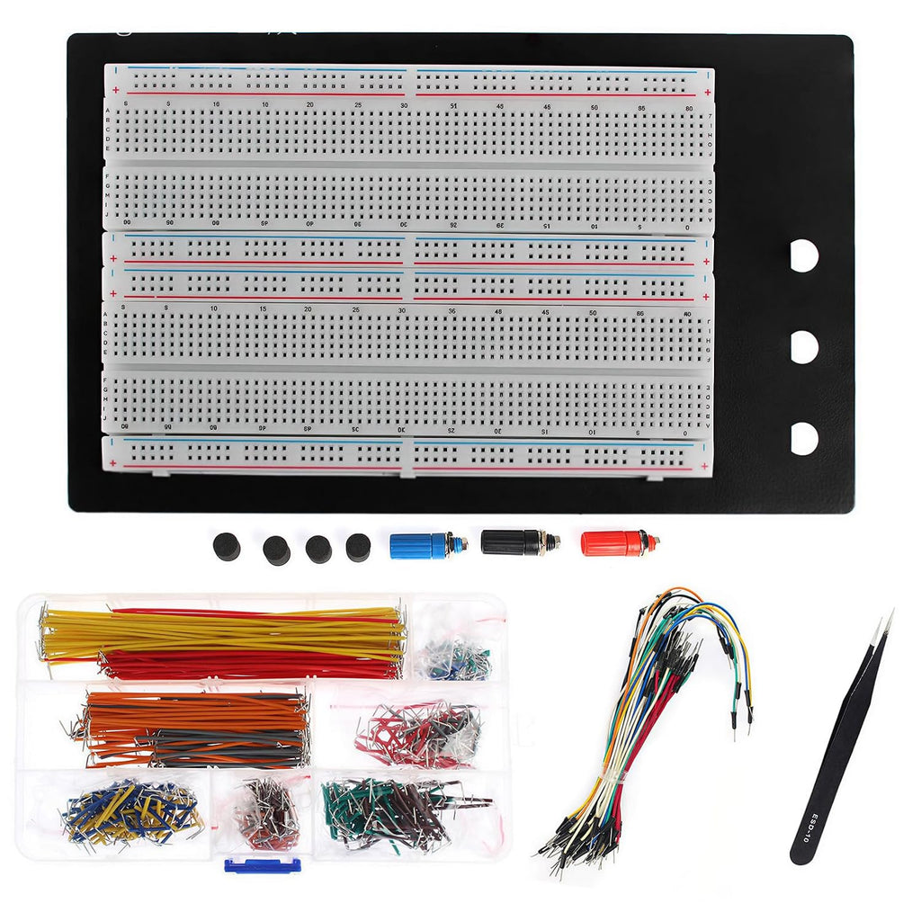Solderless 1660 Breadboard Kit for Prototyping Circuit