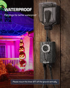 Dusk to Dawn Light Timer,2-Prong Grounded Outlet