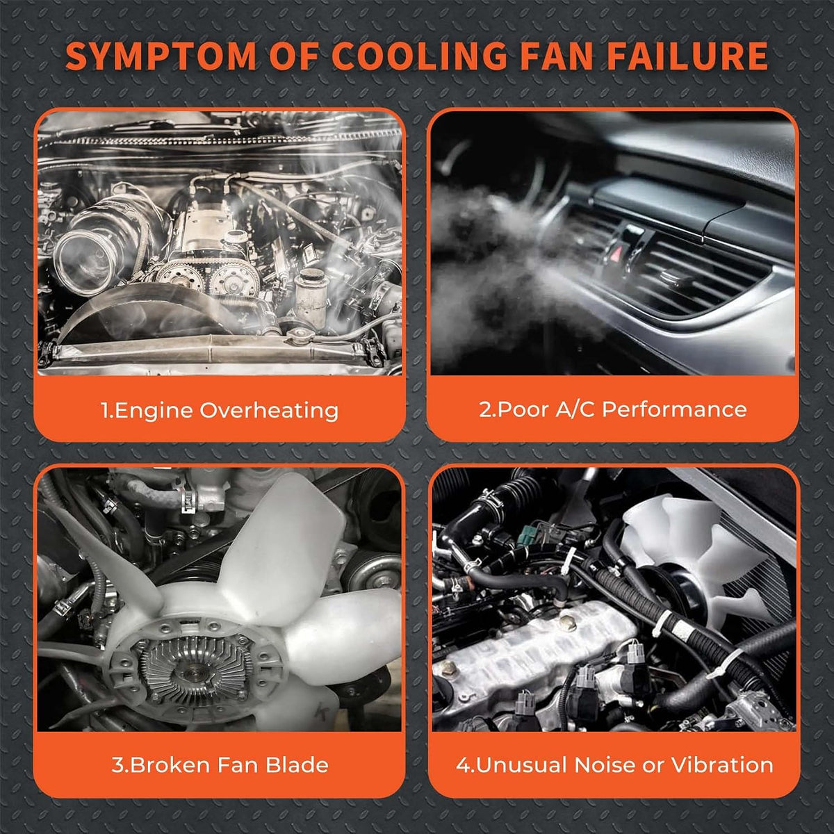 labwork Radiator Cooling Fan Replacement for Elantra Hybird 2014-2016 674-60236 253803X500 615343705392 HY3115152