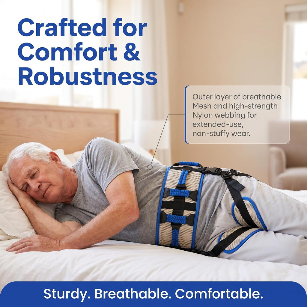 Medical Nursing Gait Belt, Non-Slip Transfer Nursing Sling with Handles, Mobility Standing and Lifting Aid Transfer