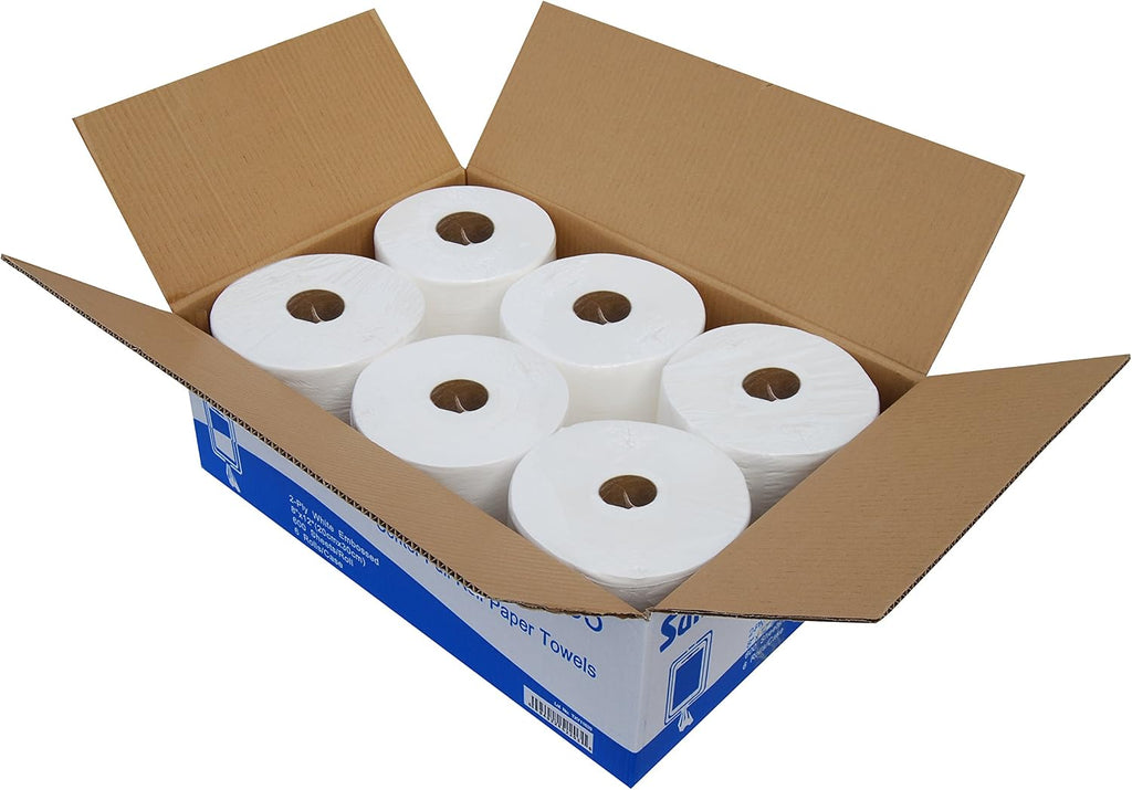 #5505 Center Pull Paper Towels 2-Ply 600sheets/roll ; 6 Rolls