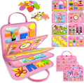 Busy Board Montessori Toys for Toddler Boy Birthday Gifts Busy Book | Sensory Toys, Airplane Car Travel Toy, Learning