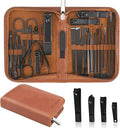 Manicure Set Professional Nail Clipper Kit-26 Pieces Stainless Steel Manicure Kit,Nail Care Tools with Luxurious