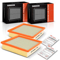 A-Premium 2-PC Engine Air Filter Compatible with Jeep