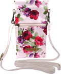 Soft Crossbody Sunglasses Case, Large to XL Squeeze Top Glasses Pouch, Women Eyeglass Holder Sleeve Travel Bag