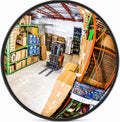 12” Acrylic Convex Mirror, Round Indoor Security Mirror for the Garage Blind Spot, Store Safety, Warehouse Side View