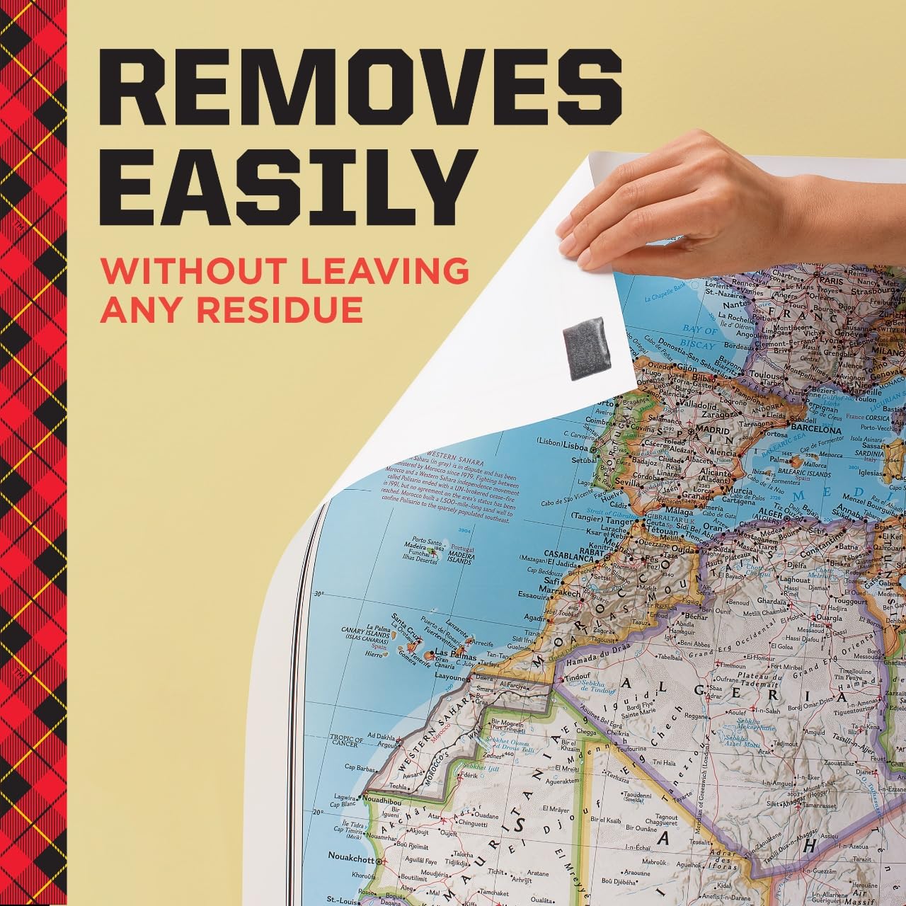 Removable Double-Sided Mounting Squares, 432 Squares per Pack