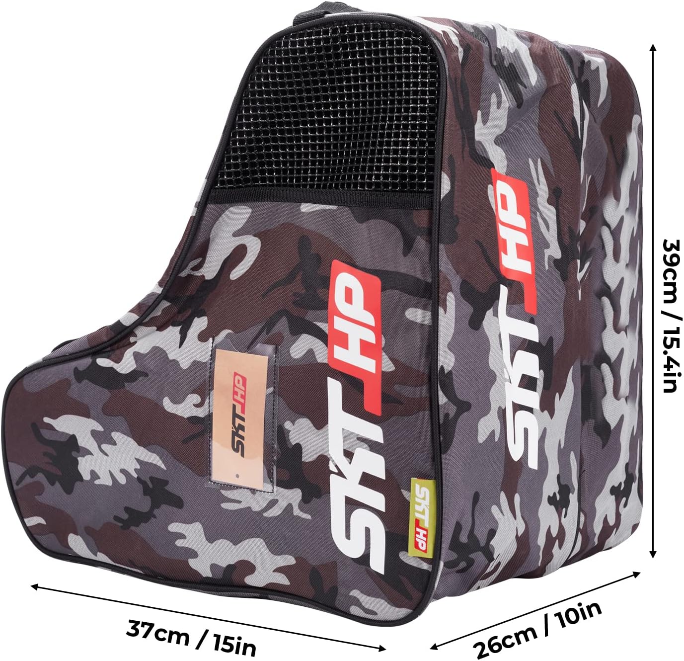 Roller Skate Bag with Adjustable Shoulder Strap for Kids and Adults to Hold Inline Skates and Knee Pads