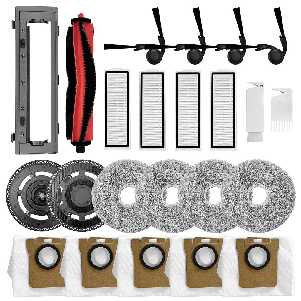 23 Pack Accessories Kit Compatible with Xiaomi Robot Vacuum H50, H50 Pro