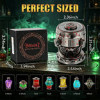 RPG Dice Set,7Pcs Bloodstained Alchemist Elixir Dice with Spinning Chalice