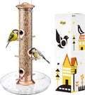 Bird Feeder for Outdoors Seed Catcher Copper,1.3 LB