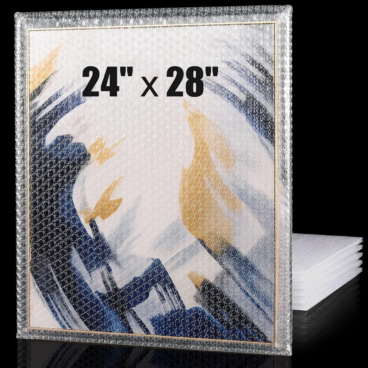 5 Pack 24 * 28 Inch Extra Large Bubble Pouches for Packing Shipping