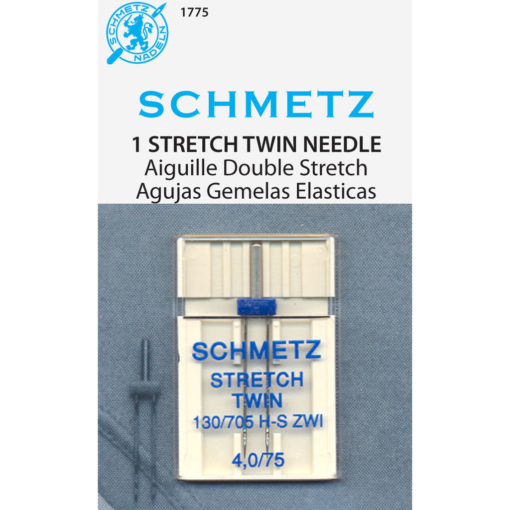 SCHMETZ Twin Stretch Machine Needle, 4/75-Inch