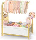 Headband Holder Stand - Versatile Organizer for Scrunchies, Bows & Claw Clips - Compact Hair Accessories Storage for
