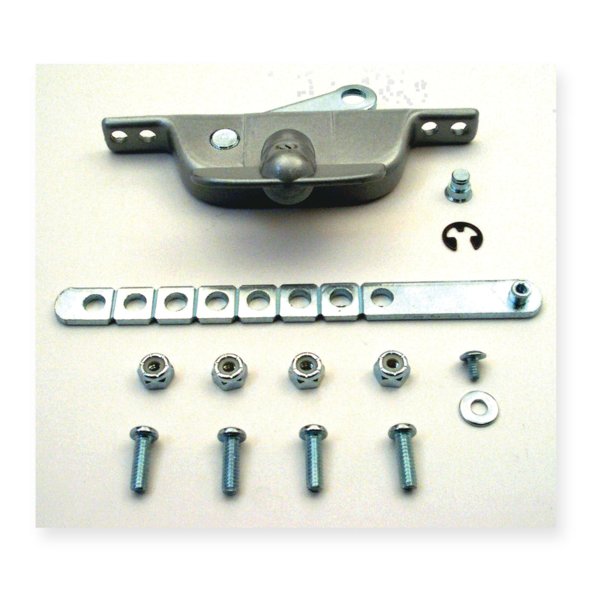 Jalousie Window Operator, Aluminum, T-Crank Handle