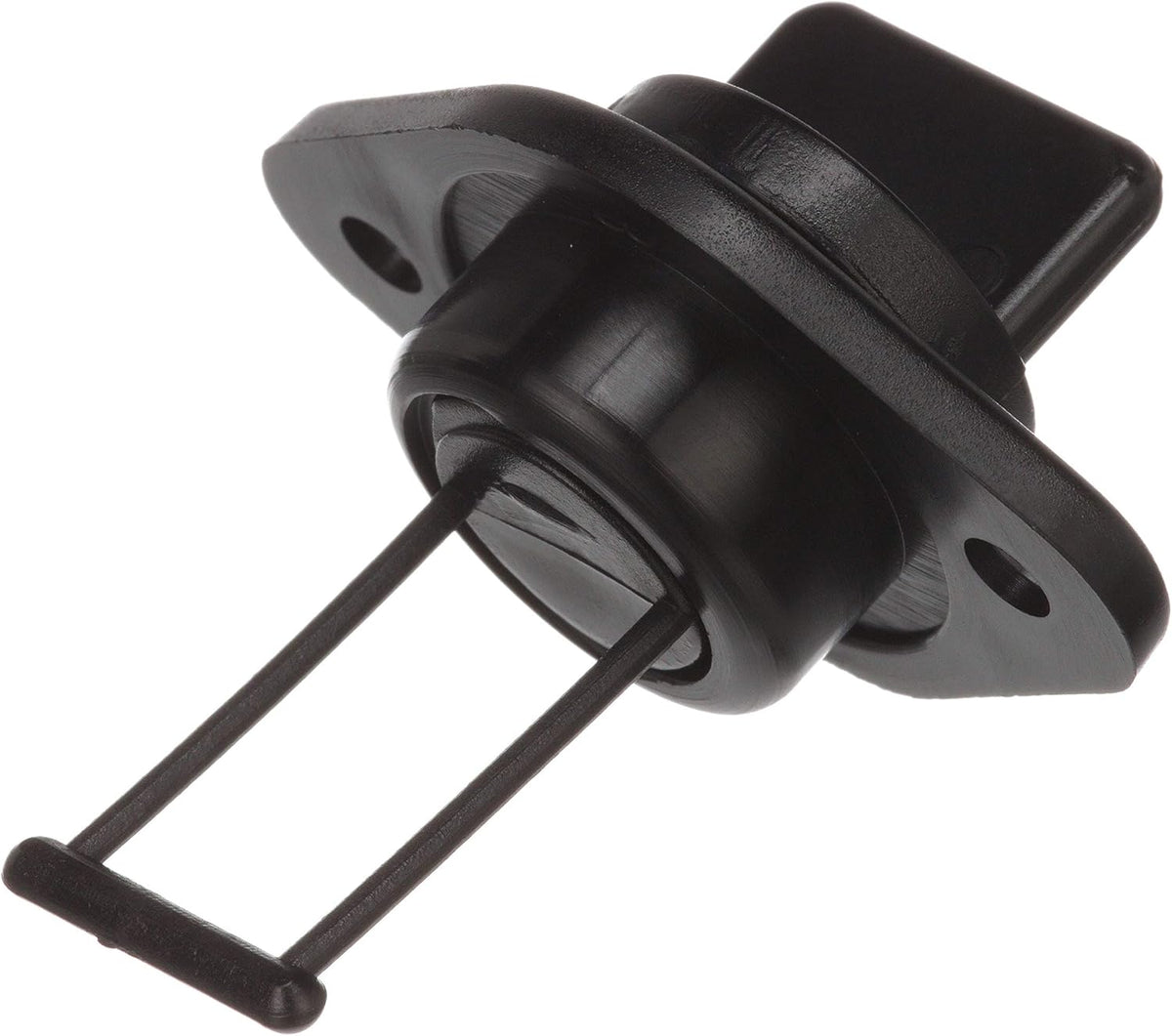 Attwood 17211-3 Drain Plug and Receiver Kit, ¾-Inch Diameter 1-Piece Plug, Threaded Receiver, Molded Black Plastic