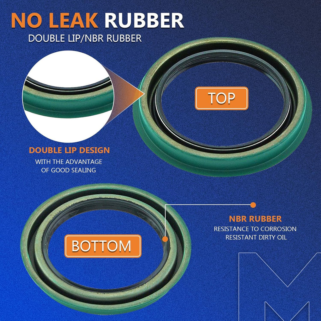 6PCS Front Wheel Bearings Seal Kit Replacement for 1997-2003 F150, 1997-1999 F250, F150 Heritage 2004, 1997-2002 Expedition, 1998-2002 Lincoln Navigator WTA12 WTA18 WS4148