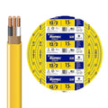 Romex Brand Simpull Solid Indoor 12/2 W/G NMB Cable 15ft coil - SW# 28828226