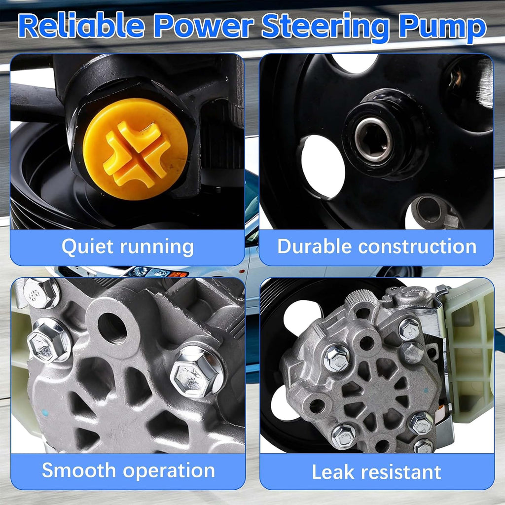 Nifeida 20-1035 Automotive Replacement Power Steering Pump with with Pulley & Reservoir For Dodge Ram 1500 2011-2012 V8 5.7L