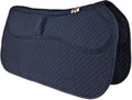 Thermoregulating Western Saddle Pad, Machine Washable Contoured Fit, Water Absorbing, Therapeutic, Shock Absorbing