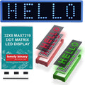 Lonely Binary 3-Pack 32x8 LED Matrix MAX7219 3-Color for C++ ESP32