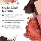 LAURA GELLER True to Form Cheek & Eye Palette | Includes Blush & Eyeshadow
