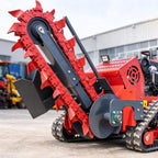 Walk Behind Chain Trencher for Irrigation and Drainage