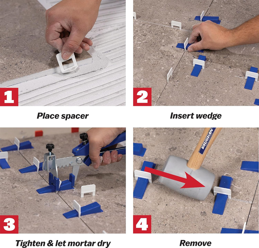 PLS Tile Leveling Wedges, Tile Leveling System
