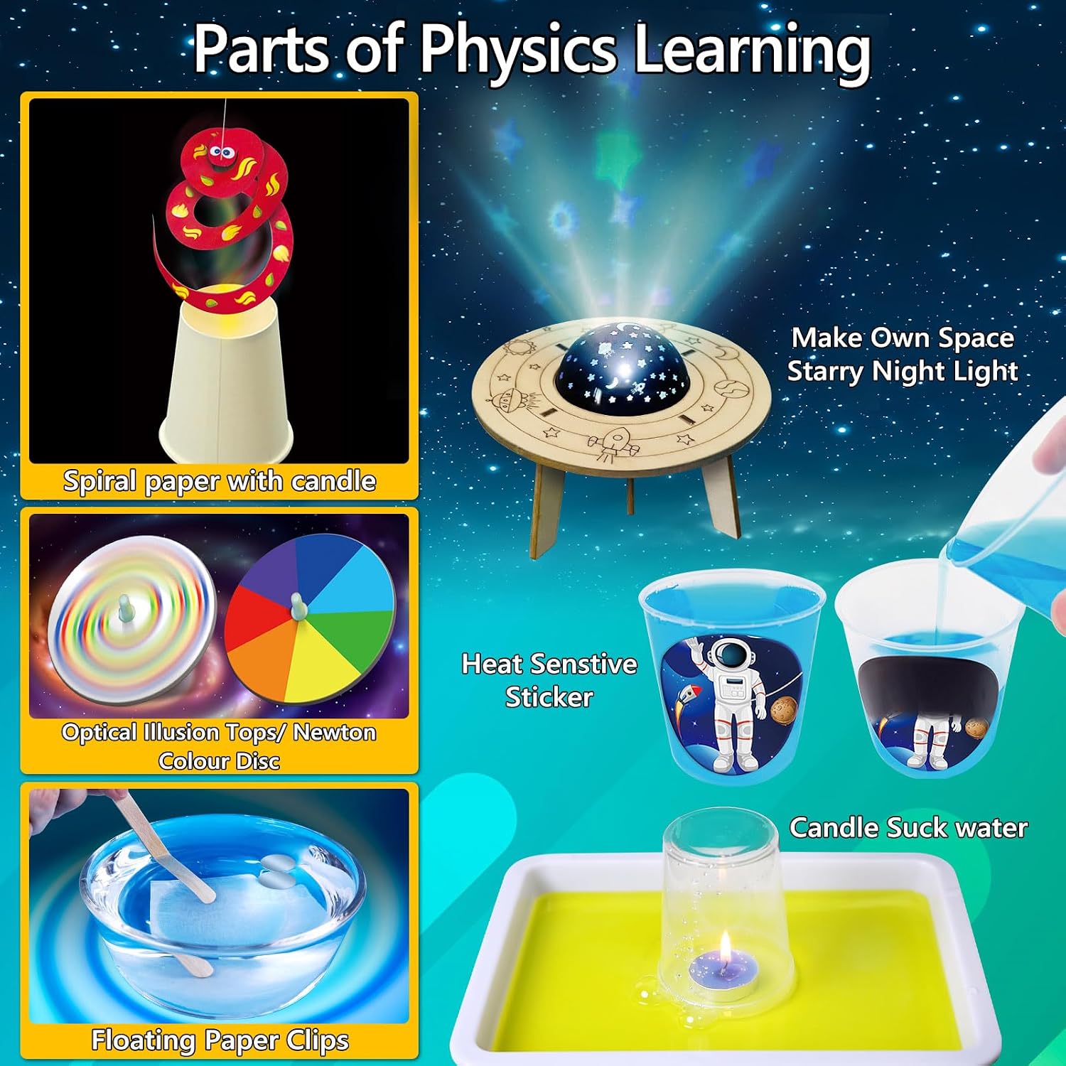 300+ Experiments Science Kit for Kids Chemistry Set S.T.E.M Toys | with Lab Manual, Volcano, Crystal Growing, Dig