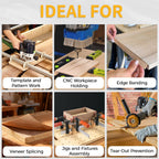 Double Sided Woodworking Tape, 1 in x 108 ft Each, 3 Rolls Strong Hold