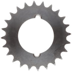 Tsubaki DS40ATL23 Roller Chain Sprocket, Double Strand, Taperlock Design, Hardened Teeth, 1615 Bushing Required, 23 Teeth, #20 ANSI No., 1/2" Pitch