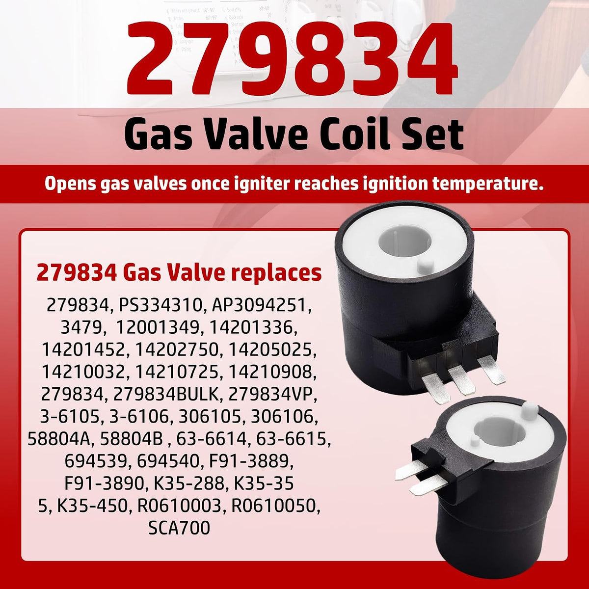 Gas Dryer Full Repair Kit for Kenmore Whirlpool
