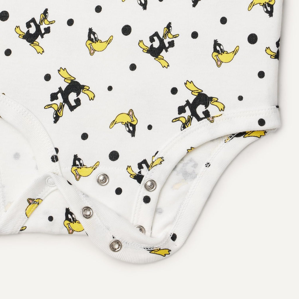 Harry Potter | DC Comics | Looney Tunes Unisex Babies' Cotton Long-Sleeve Bodysuits, Pack of 5