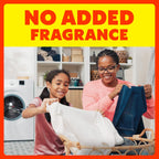 In-Wash Every-Load Booster Laundry Stain Remover, Bleach-Free & Color Safe, HE Compatible, Removes Grass, Coffee
