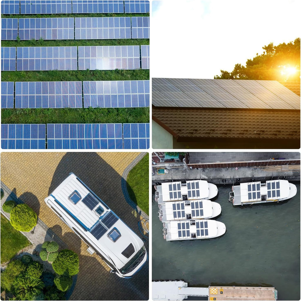 30A MPPT Solar Charge Controller for Lead-Acid/Lithium-Ion/Lithium Iron Phosphate Battery 12V/24V Auto Intelligent