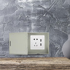 Lockable 86 Type Recessed Electrical Outlet Cover Weatherproof Protector